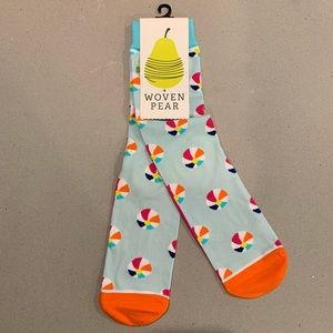 NWT Woven Pear Women’s Crew Socks